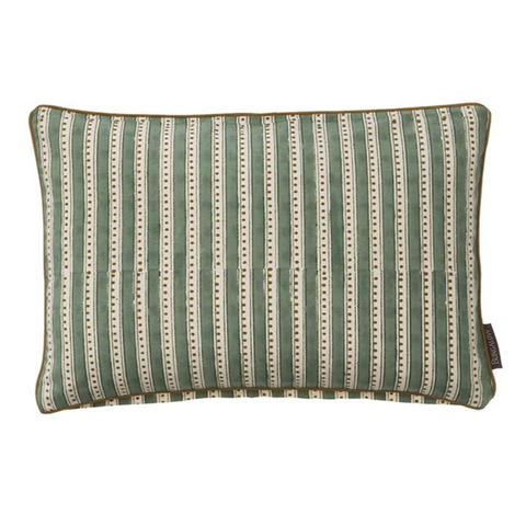 'Kanpur Sage' Cushion by Bungalow of Denmark