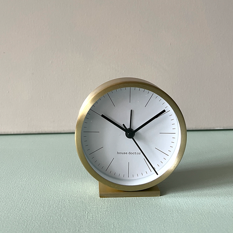HDLe Gold Alarm Clock.