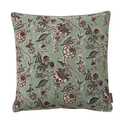 'Hydrangea Sage' Cushion by Bungalow of Denmark