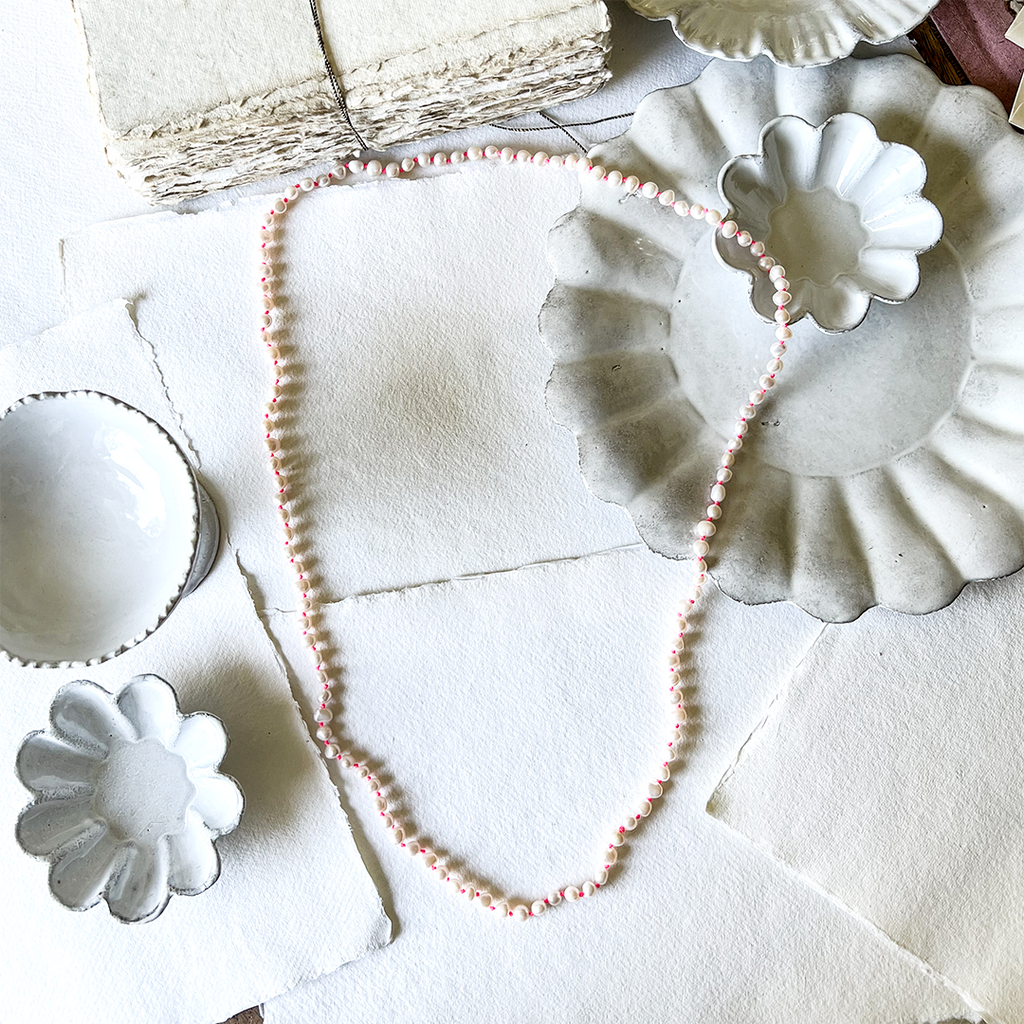 Abigail Long Pearl Necklace