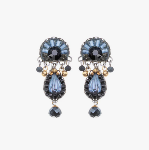 'Indigo Summits Set - Ayesha Earrings' by Ayala Bar