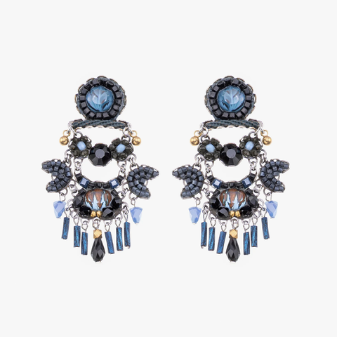 'Indigo Summits Set - Maida Earrings' by Ayala Bar