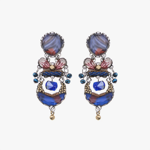 'Ocean Edge Set - Plagia Earrings' by Ayala Bar