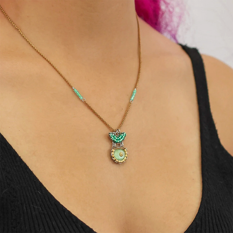 'Seagrass Set - Amamo Necklace' by Ayala Bar