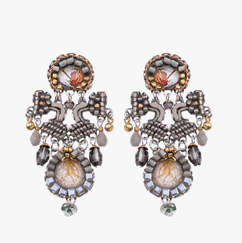 'Shivering Moonlight Set - Ice Earrings' by Ayala Bar