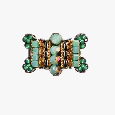 'Seagrass Set - Velora Ring' Adjustable by Ayala Bar