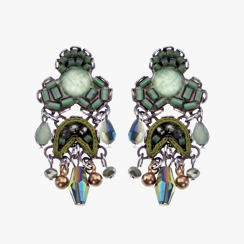 'Eucalyptus Set - Praelia Earrings' by Ayala Bar