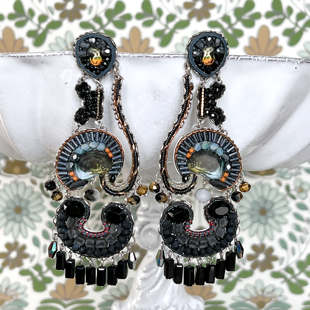 Black Forest Set Eliane Earrings' by Ayala Bar – Curated Living