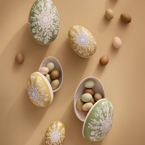 Lilia easter Egg Box, Seagrass by Bungalow DK.