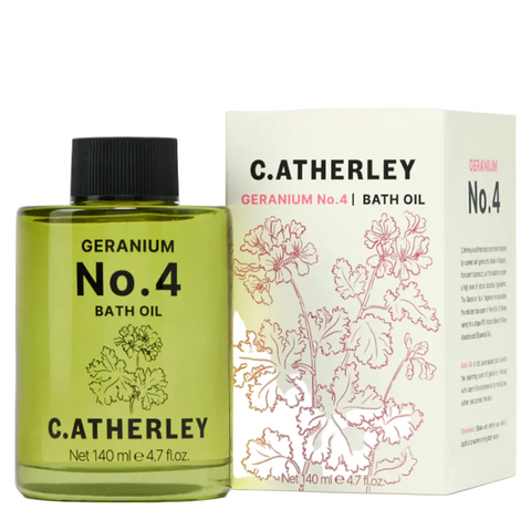 Bath Oil 'Collection Geranium No 4 by C.Atherley