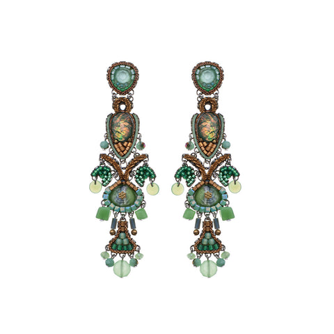 'Seagrass Set - Zostera Earrings' by Ayala Bar