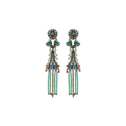 'Seagrass Set - Halodule Earrings' by Ayala Bar