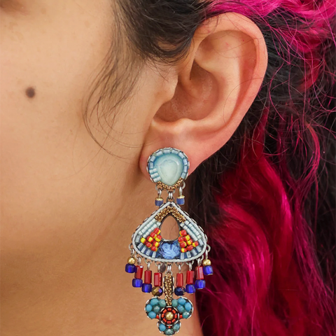 'Heatwave Set - Sunset Earrings' by Ayala Bar