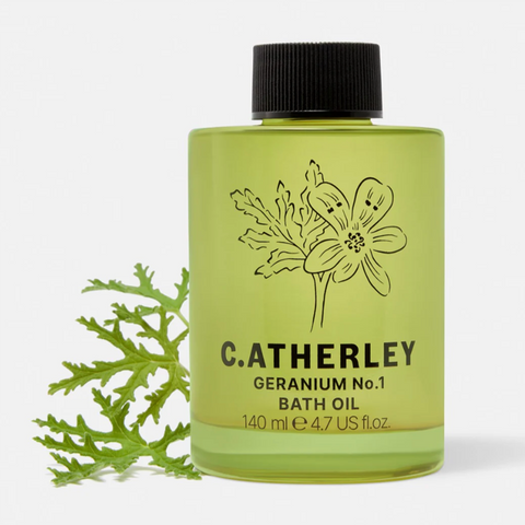 Bath Oil 'Collection Geranium No 1' by C.Atherley