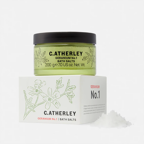 Bath Salts 'Collection Geranium No 1' by C.Atherley