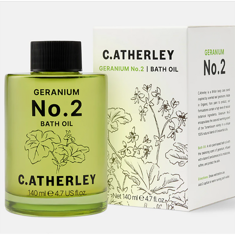 Bath Oil 'Collection Geranium No 2' by C.Atherley