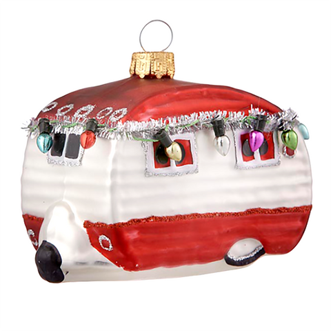 Caravan Christmas Tree Decoration.