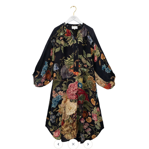 Darcy 'Primula Black' Dress by One Hundred Stars