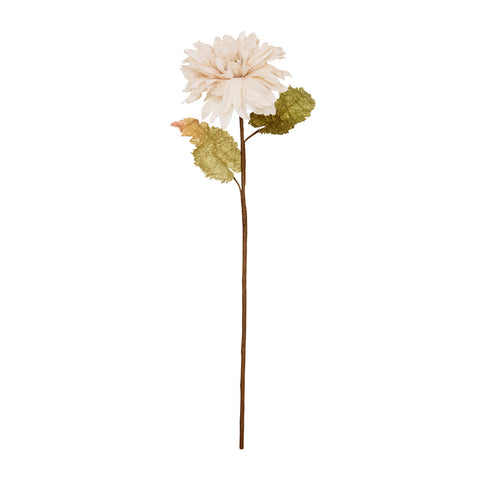 Faux 'Dahlia Alauna - Nude' Flower Stem by Bungalow of Denmark