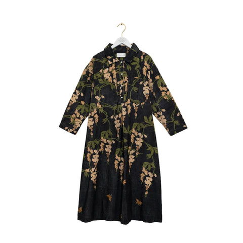 Pocket Dress 'Wisteria Black' by One Hundred Stars