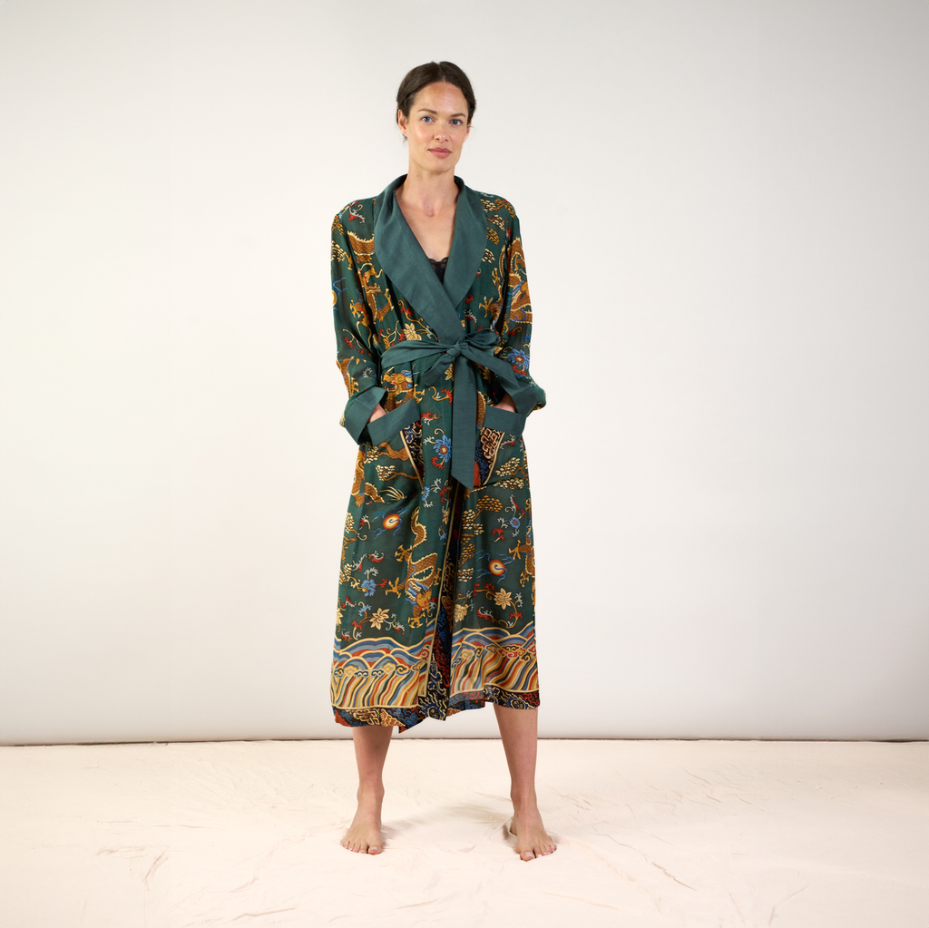 Beach dressing gown sales