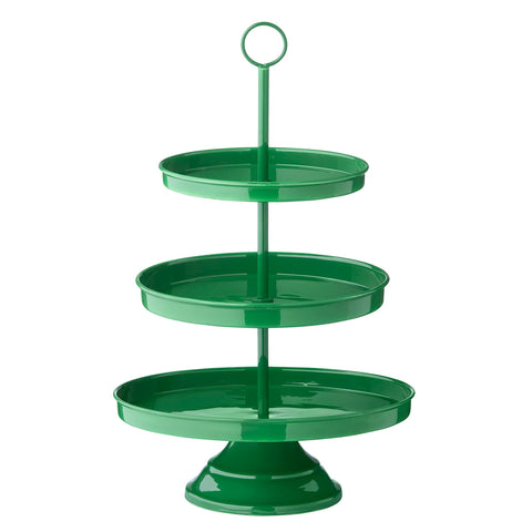 Etagere 'Alora Parrot' Three Tier Cake Stand by Bungalow of Denmark
