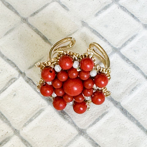 Ring 'Anello Corallo' by Fiori d'Arancio of Italy