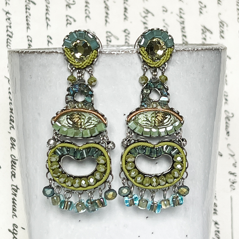 Forest Pia Earrings by Ayala Bar.