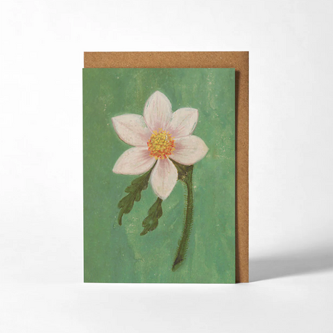 Greeting Card 'Green Festival of Flowers' by Roomytown UK