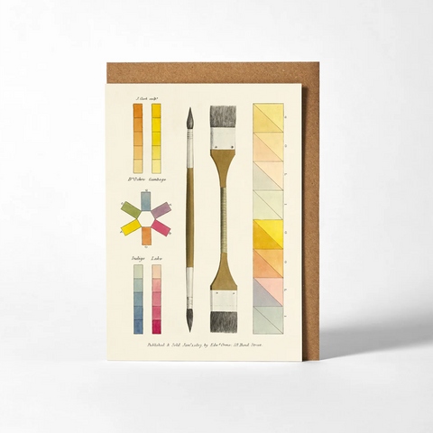 Greeting Card 'The Art of Colouring' by Roomytown UK