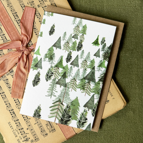 Greeting Card Trifold 'Wander' by Dear Prudence Studio