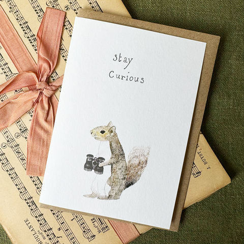 Greeting Card 'Edgar' by Dear Prudence Studio