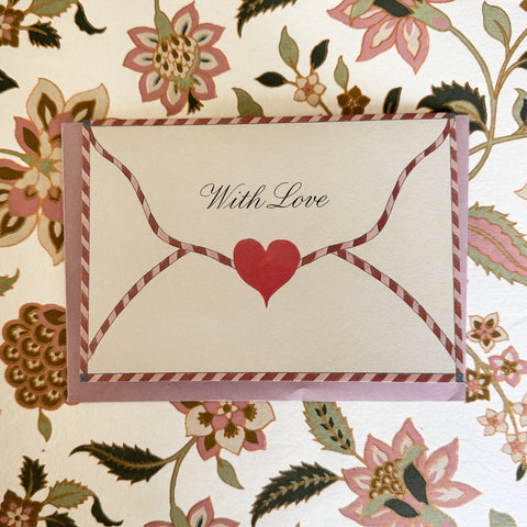 Greetings Card - Love Letter by Roomytown UK