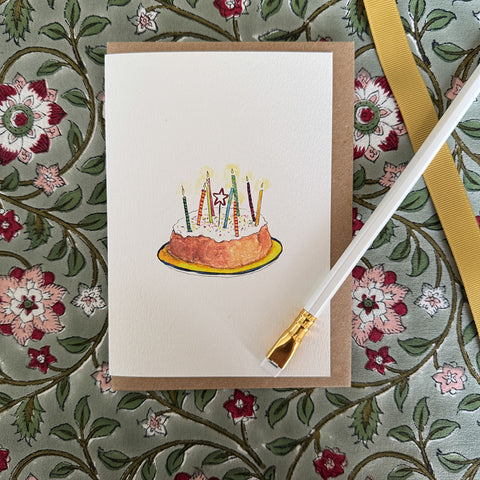 Greeting Card 'Homemade Cake' by Imogen Partridge