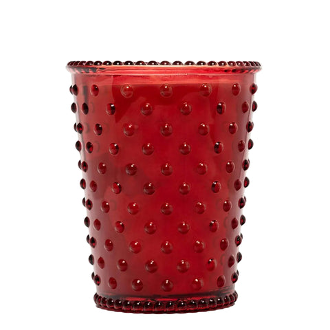 Simpatico 'Johnny Applespice #57' Hobnail Candle by Lovely & Luminous