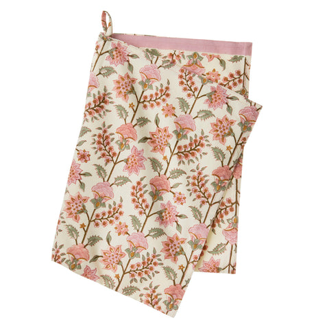 Cotton 'Gita Sorbet' Kitchen Towel by Bungalow of Denmark