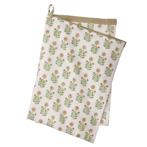 Kitchen Towel 'Maya Jade' Cotton by Bungalow of Denmark