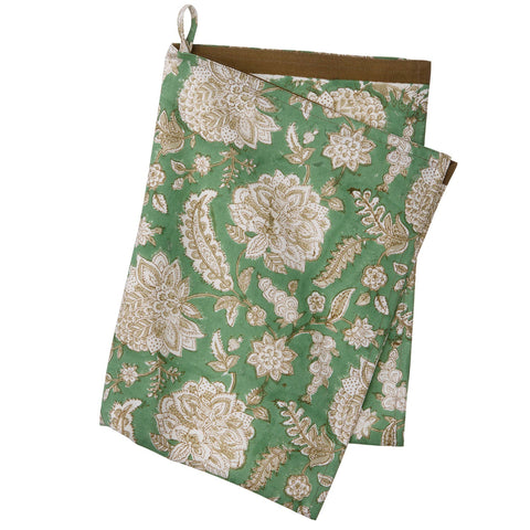 Kitchen Towel 'Yamini Sage' Cotton by Bungalow of Denmark