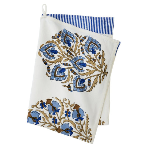 Cotton 'Juhi Riviera' Kitchen Towel by Bungalow of Denmark