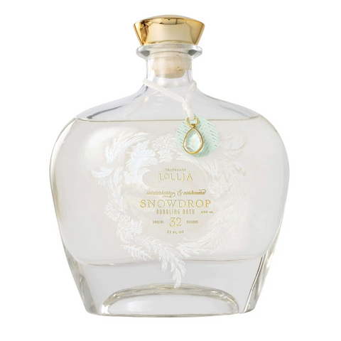 LOLLIA 'Snowdrop - Winterberry and Cashmere' Bubbling Bath
