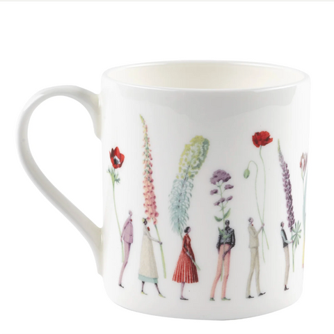 Bone China 'Chelsea Parade' Mug by Laura Stoddart