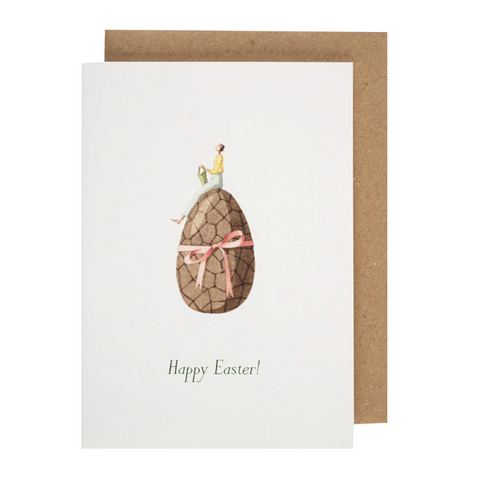 Greeting Card 'Happy Easter' Small by Laura Stoddart