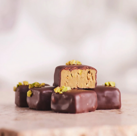 Lavoratti 1938 Dark Chocolate Coated Truffles Pistachio