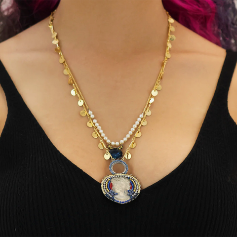 'Mid Season Set - Ayoka Pendant Necklace' by Ayala Bar