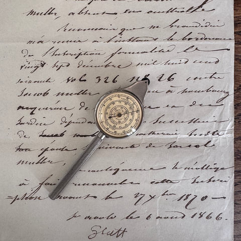 Vintage Map Mile Measurer £40