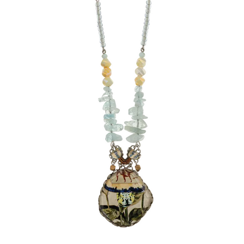 'Neptune's Garden Set - Sea Plant Necklace' by Ayala Bar