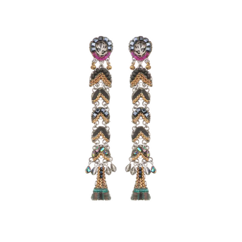 'Obsidian Set - Pitch Earrings' by Ayala Bar