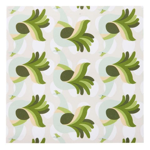 Paper Dinner Napkins 'Hen and Egg Fern' by Bungalow of Denmark
