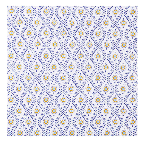 Paper Dinner Napkins 'Lulu Indigo' by Bungalow of Denmark