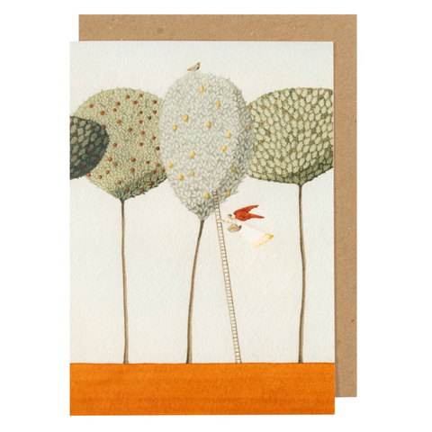Greeting Card 'Pear Tree' by Laura Stoddart